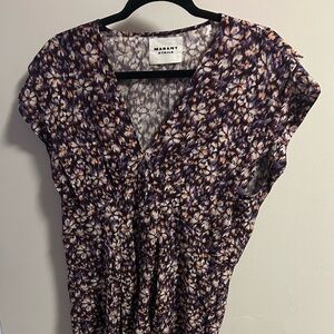 Isabel Marant Étoile Epolia Printed Crepe Dress. Excellent condition